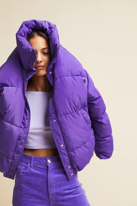 Manteau rembourré à bulles pour femme, veste d'hiver, imperméable, grande taille, Logo personnalisé, pour femme - Product Image 3