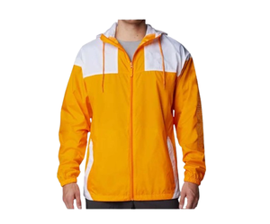 Chaqueta Cortavientos con Capucha para Hombre, Ropa Deportiva Vintage, Transpirable, Forro de Malla, Chaqueta Cortavientos de Nailon, Características de Secado Rápido - Product Image 1