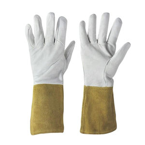 Ventes directes d'usine taille XL gants en cuir aramide résistant à la chaleur gants de lutte contre l'incendie ignifuges gants de sécurité de pompier de soudage - Product Image 1