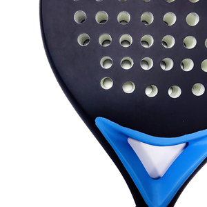 Venta al por mayor de raquetas de Pádel de alta calidad para hombres, fibra de carbono con marco de diseño personalizado, Red de nailon, material de cara de carbono para deportes - Product Image 3