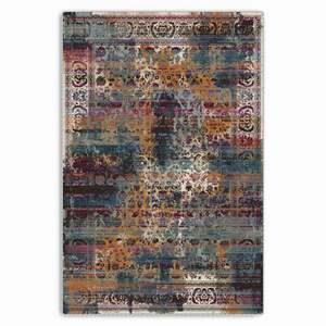 Netline Home Gallery Medallion Golden Traditional <b>Washable</b> <b>Rug</b> - Product Image 2