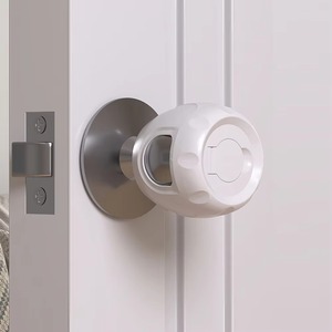 Bouton rond blanc classique avec détails élégants Idéal pour les meubles de décoration intérieure moderne et la quincaillerie de porte en bois d'Inde - Product Image 1