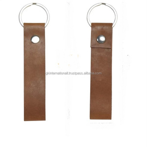 พวงกุญแจโลหะ Fob,โรงงานขายส่งพวงกุญแจฮาร์ดแวร์พร้อมพวงกุญแจหนังแท้ผิวสีแทน - Product Image 6