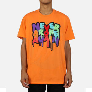 Camisetas de algodón 100% para hombre más vendidas logotipo personalizado bordado impreso precio bajo - Product Image 1