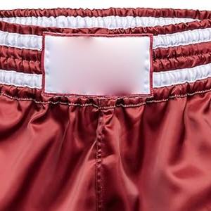 Meilleurs modèles Shorts de Muay Thai pour hommes meilleur tissu anti-rides logo personnalisé vêtements de sport Shorts de Muay Thai de haute qualité à des prix abordables - Product Image 2