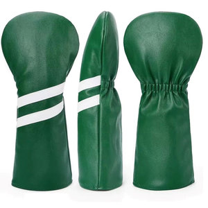 Housse de tête de club de golf en cuir PU imperméable, sur mesure, de haute qualité, la plus vendue, à prix abordable pour la vente en gros - Product Image 1