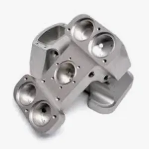 Piezas de titanio de aluminio Mecanizado CNC Servicios de piezas de metal de aluminio de zinc pulido