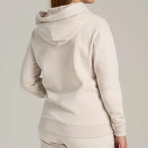 <b>Soft</b> Fleece <b>Women's</b> Winter Season Use <b>Hoodies</b> 100% Cotton Lined Breathable Pullover Casual Street Wear <b>Women's</b> <b>Hoodies</b> - Product Image 2