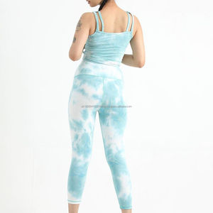 Conjunto de 2 Piezas de Shorts de Yoga para Mujer, Diseño Personalizado 2026, Ropa Deportiva Impermeable, Resistente al Agua, Alta Calidad - Product Image 4