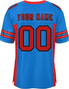 Jerseys bordados de sarga de aparejos Premium, diseños personalizados, manga corta transpirable de punto alto para profesionales de talla grande - Product Image 2