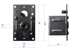 Arganello A Fune Tipo C para Ventana Fune 2,4 mm - Product Image 1