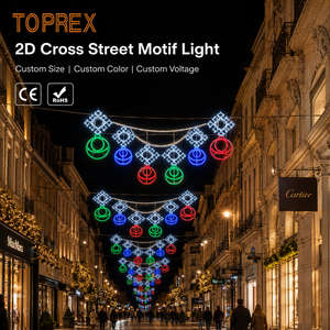 Lampada LED TOPREX per Decorazioni Natalizie Giganti da Esterno, Impermeabile IP65, per Progetti Urbani e Ingegneristici - Product Image 2