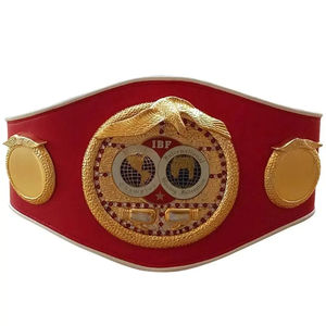 Ceinture de lutte en cuir pour le championnat du monde poids lourd, épaisseur 6 mm, taille adulte, qualité professionnelle - Product Image 5