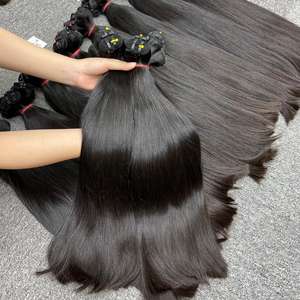 Meilleure Qualité Vague Naturelle 100% Trame de Cheveux Humains Cheveux Bruts Cambodgiens Un Donneur Style De Luxe Super Double Extrémités Dessinées Cheveux Naturels - Product Image 2