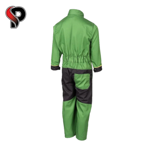 Fourniture d'usine de grande taille 100% coton polyester sergé OEM première sécurité globale du travail vêtements de travail combinaison de sécurité Durable confortable - Product Image 2