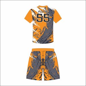 ชุดเสื้อฟุตบอลเยาวชนระบายอากาศได้ชุดสั้นผ้าพิมพ์ซับลิเมชัน OEM - Product Image 3