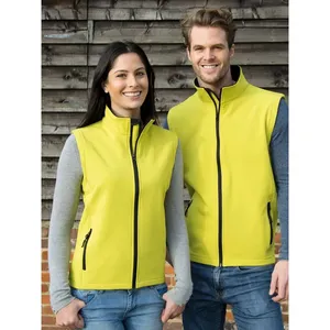 Customizable Printable Softshell Bodywarmer <b>Vest</b> for Hiking Workwear in Dry Sack Format - Product Image 5
