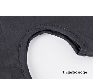 Pasamontañas de invierno con cubierta facial térmica personalizada al por mayor para adultos equipo de esquí/ciclismo a prueba de viento hecho en Pakistán para deportes de frío - Product Image 4