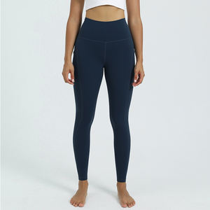 Workout Clothing Sports Yoga Pants Gym Leggings Ladies Fitness Seamless Yoga Knit Pants High Waist Abdominal - Product Image 5