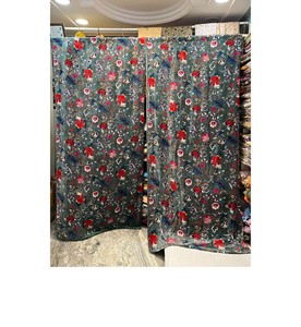 ผ้าม่านหน้าต่างสำหรับห้องนั่งเล่นวัสดุผ้ากำมะหยี่พร้อมทำผ้าม่านหน้าต่างดีไซน์ม่านแขวนแบบโมเดิร์นผ้าม่านพร้อมดีไซน์หรูหรา - Product Image 1