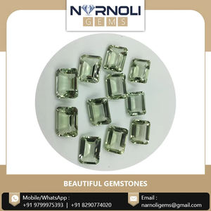 Vente en gros 14x10mm octogone coupe vert améthyste émeraude pierre précieuse de haute qualité naturelle avec une beauté magnifique pour les bijoux - Product Image 5