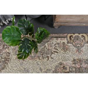 พรมตุรกีโบราณสีเบจ-ชมพู5.2x9.7ft แบนสานสไตล์คลาสสิกสำหรับการตกแต่งห้องนั่งเล่นลวดลายห้องโถง - Product Image 3