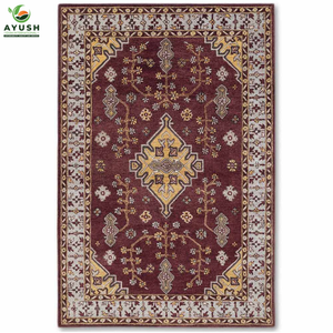 Luxury Soft Pile Wool <b>Rugs</b> Handtufted Woolen Area <b>Rugs</b> <b>for</b> Living Room Bedroom & <b>Lounge</b> - Product Image 3