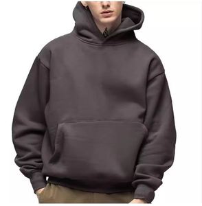Wholesales Athletic High Quality Various Colored 100% Cotton Streetwear Oversized Cotton Heavyweight Mens Pullover Hoodies - Product Image 1