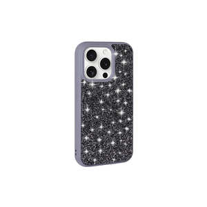Étui de luxe Netzy avec paillettes de diamants pour iPhone 15 Pro Max, coque de protection brillante avec pierres, inspiré des styles INS - Product Image 1