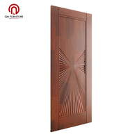 Porte de villa à ouverture latérale pré-montée, en bois de chêne naturel, insonorisée, coupe-vent, finition moderne de luxe, solide, intérieure et extérieure