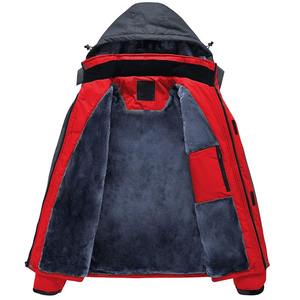 Veste d'hiver pour hommes imperméable vêtements d'extérieur pour sports d'extérieur coupe-vent caractéristique toile tissu support poche avant pour le ski - Product Image 4