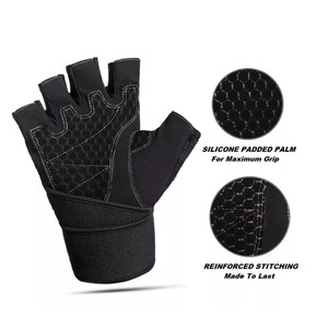 Nuevos guantes de gimnasio de moda, guantes de entrenamiento deportivo, guantes de levantamiento de pesas personalizados, Unisex, de alta calidad - Product Image 2