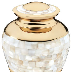 Durable Antique Brass <b>Keepsake</b> <b>Ashes</b> Urn with Customizable Design for <b>Pet</b> and Human <b>Ash</b> Storage - Product Image 6