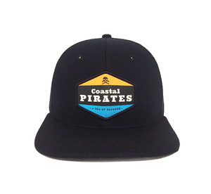 Pirati costieri Patch Custom cappelli camionista all'ingrosso un mare di selvaggio 6 pannelli Sport berretti campeggio Outdoor OEM Vietnam copricapo - Product Image 1