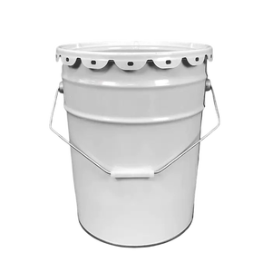 Boîte de conserve en métal de forme carrée personnalisée Boîte en fer blanc chimique d'une capacité de 20 litres pour huile moteur emballée dans un conteneur de machine - Product Image 1