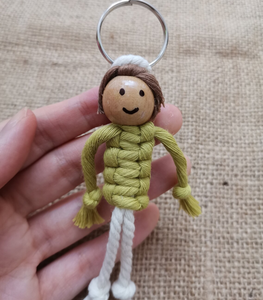 Porte-clés macramé fait main - Product Image 2