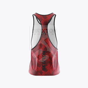 Wholesale Gym <b>Stringer</b> Tank Top Men Custom Fitness <b>Vest</b> Bodybuilding Wear <b>Stringer</b> Manufacturer - Product Image 2