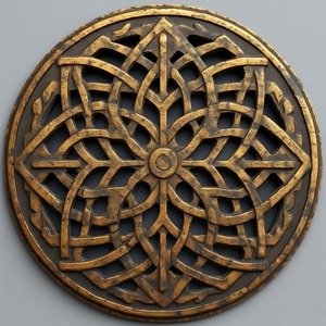 Premium Quality Brass <b>Drain</b> <b>Cover</b> With Antique Finish And Royal Decorative Style <b>For</b> Modern Home Use - Product Image 5