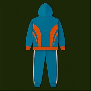 Conjunto Deportivo Premium de Invierno para Hombre y Mujer, Sudadera con Capucha y Pantalones Forrados de Felpa, Peso Medio, Casual, Térmico, Unisex - Product Image 2