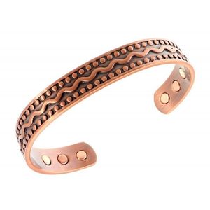 Pure Copper Magnetic <b>Bracelet</b> Benefits <b>Adjustable</b> Cuff <b>Bracelets</b> for Men Women - Product Image 5