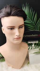 Peluca de cutícula completa de calidad superior de cabello humano 2025 100% al por mayor para hombres peluca completa de alta calidad para hombres - Product Image 2