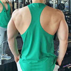 Camiseta sin mangas de poliéster para hombre, ropa de entrenamiento de secado rápido, Sexy, para la playa, servicio OEM - Product Image 5