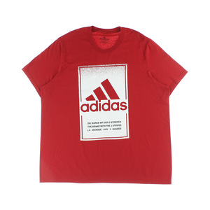 Chemises et T-shirts de sport pour hommes Adi Bos, modèle MSS-HG4863, rouge/blanc, 100 % authentique - Product Image 1