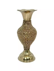 Vase à fleur en métal Pot conçu sur mesure de bonne qualité Vase décoratif de sol conçu sur mesure par décor Impex - Product Image 2