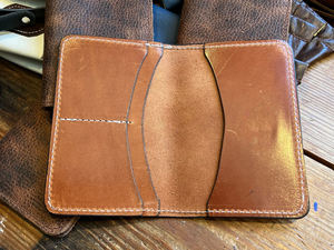 PTH-0091B porte-passeport en cuir véritable avec logo personnalisé à la mode bloquant la RFID - Product Image 6