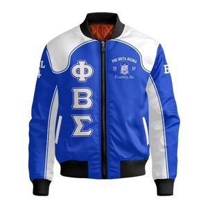 Veste en satin Phi Beta Sigma 1914, fraternité grecque, bleu, style universitaire Big Sigma, vêtements personnalisés, vêtements d'extérieur - Product Image 2