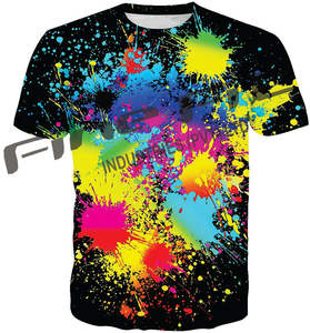 Camiseta de Manga Corta Moderna y Elegante para Hombre, Estilo Urbano, Ecológica, Transpirable, de Secado Rápido, 100% Algodón, Impresión Serigráfica - Product Image 6