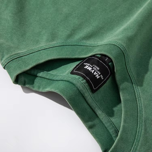 ชุดสูท2ชิ้นแบบวินเทจของผู้ชายผ้าฝ้าย2ชิ้นชุดเสื้อผ้าแนวสตรีทปักโลโก้สำหรับฤดูใบไม้ร่วง - Product Image 2