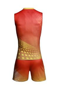 Tenues de volley-ball personnalisées par sublimation, sans manches, respirantes, pour hommes et femmes, ensembles de maillots de volley-ball, vêtements d'entraînement pour équipes sportives - Product Image 2