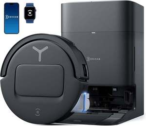 หุ่นยนต์ดูดฝุ่นและถูพื้น EJi DEEBOT T80 Omni แรงดูด 18000Pa - หัวถูพื้นแบบลูกกลิ้ง OZMO พร้อมอุปกรณ์เสริม - Product Image 1